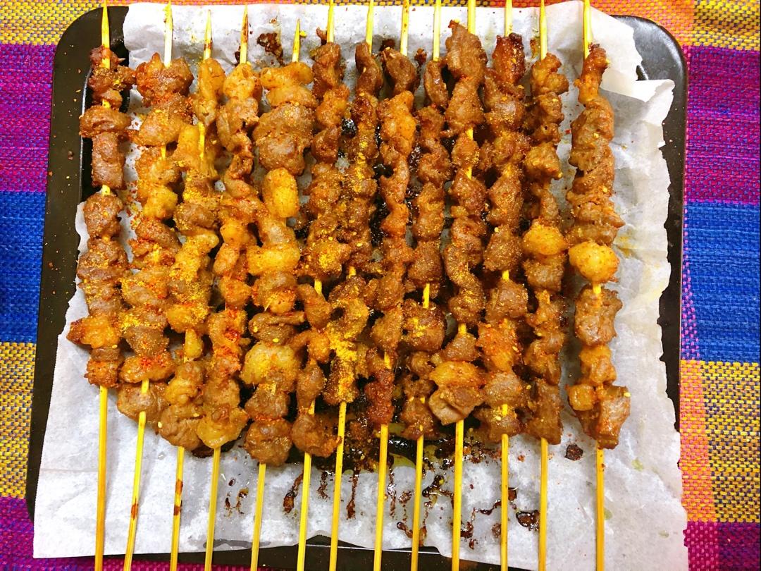 烤羊肉串
（烤箱版）