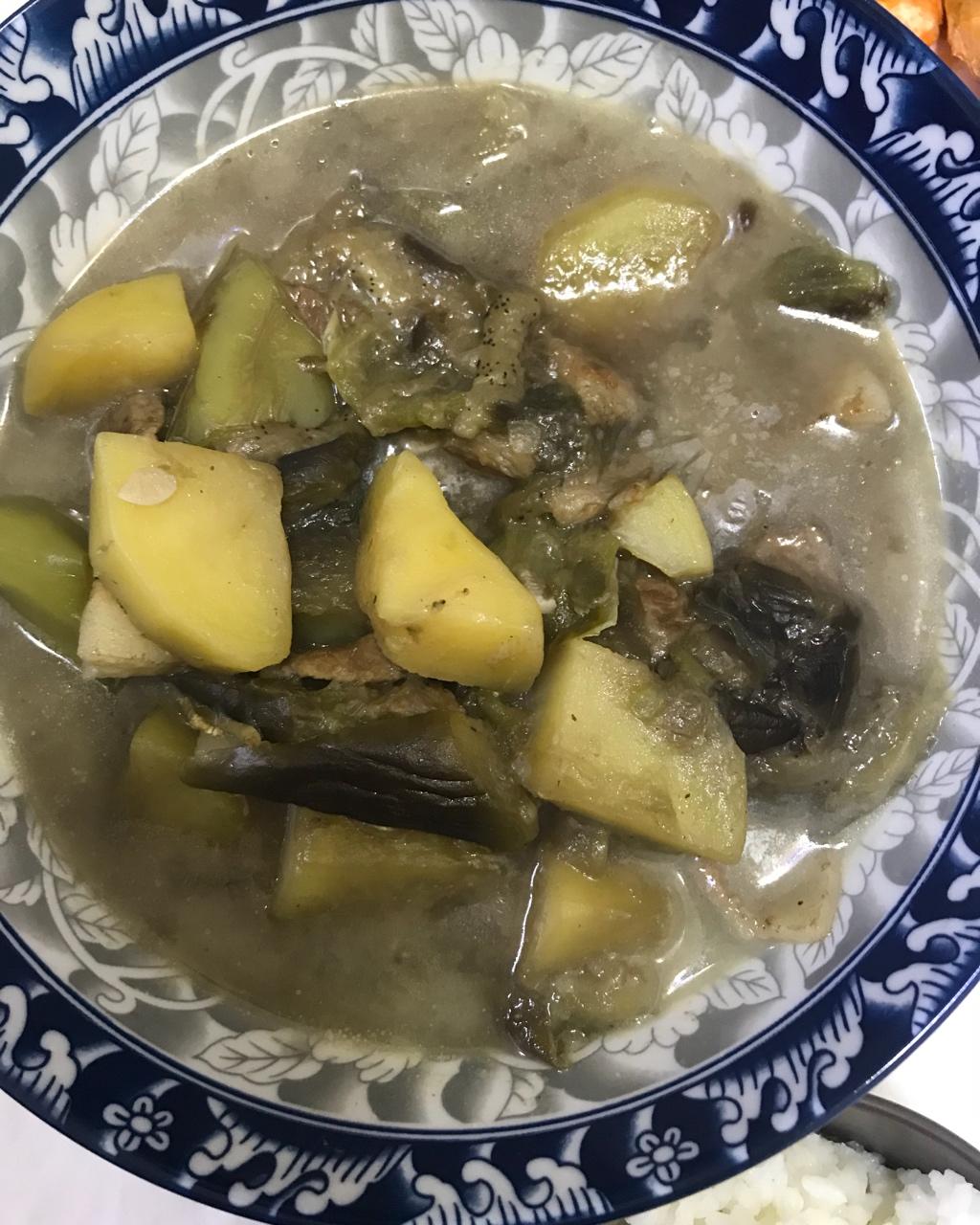 茄子炖土豆（东北版）