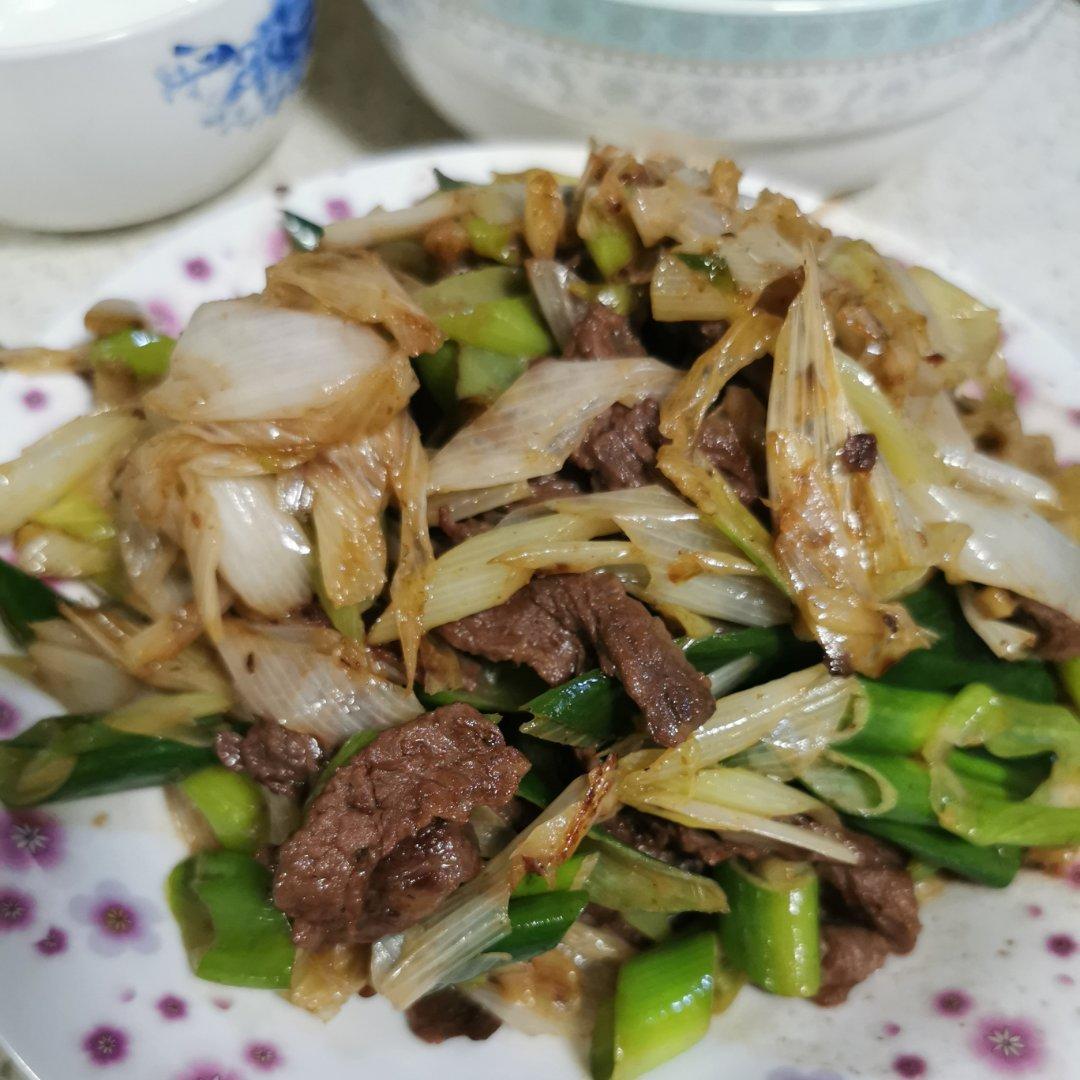 超快手超下饭的葱爆牛肉