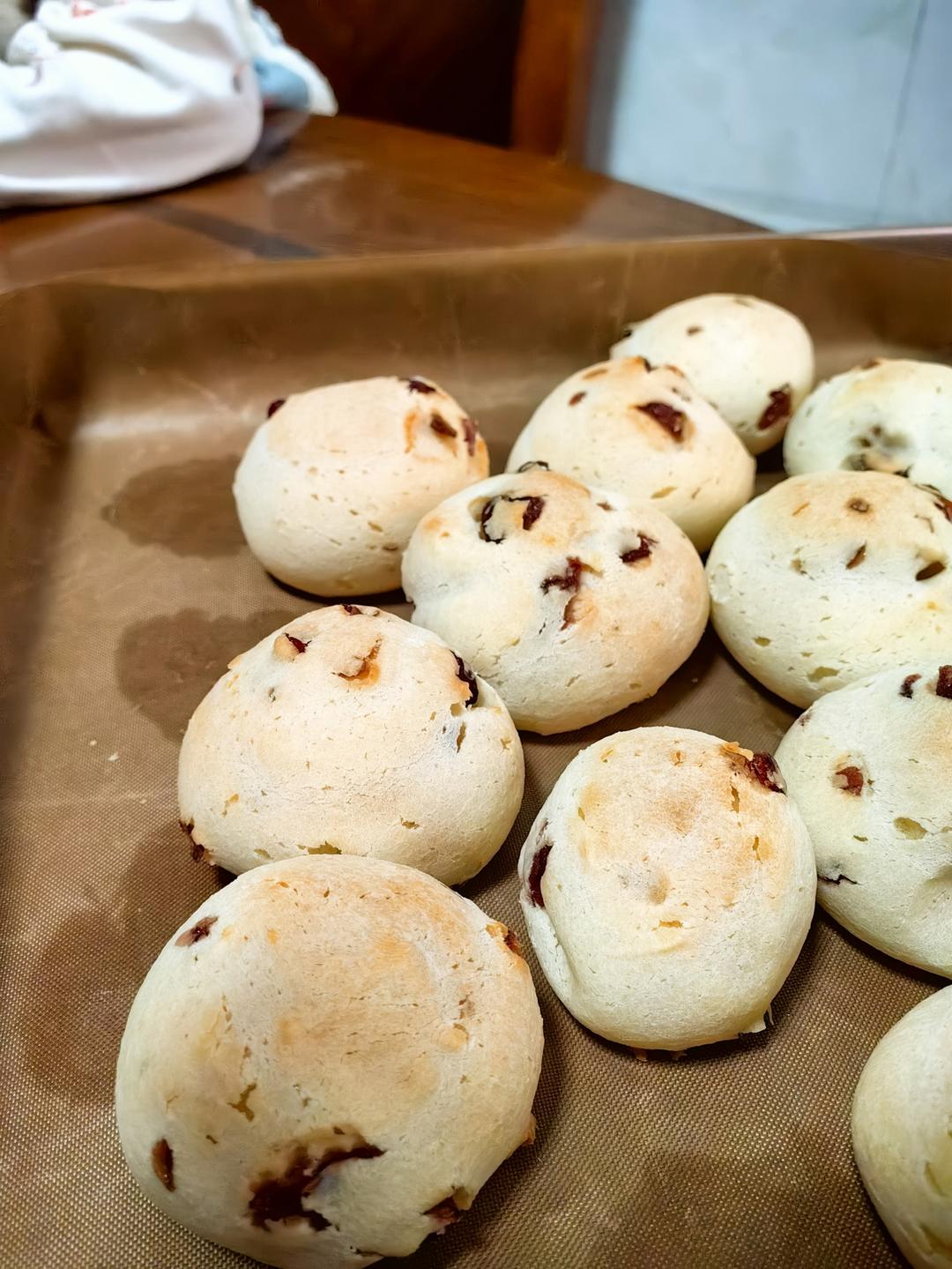 不用预拌粉的手指麻薯包💯成功