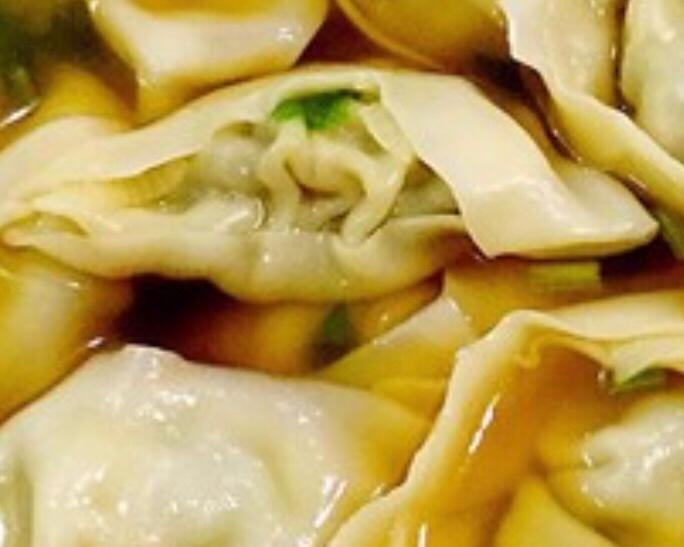 茼蒿鲜肉馄饨