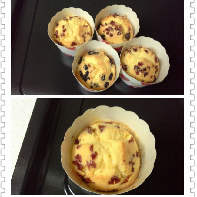 不会回缩的纸杯蛋糕--海氏烤箱定制