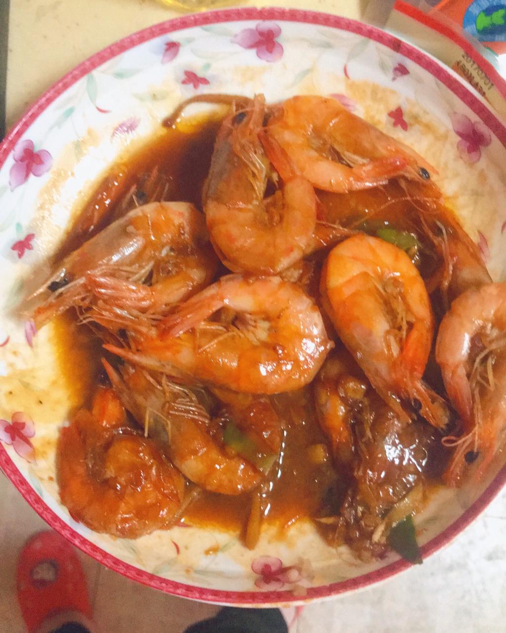 油焖大虾