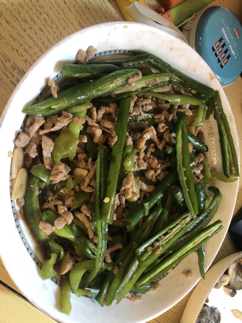 下饭神菜--青椒肉丝