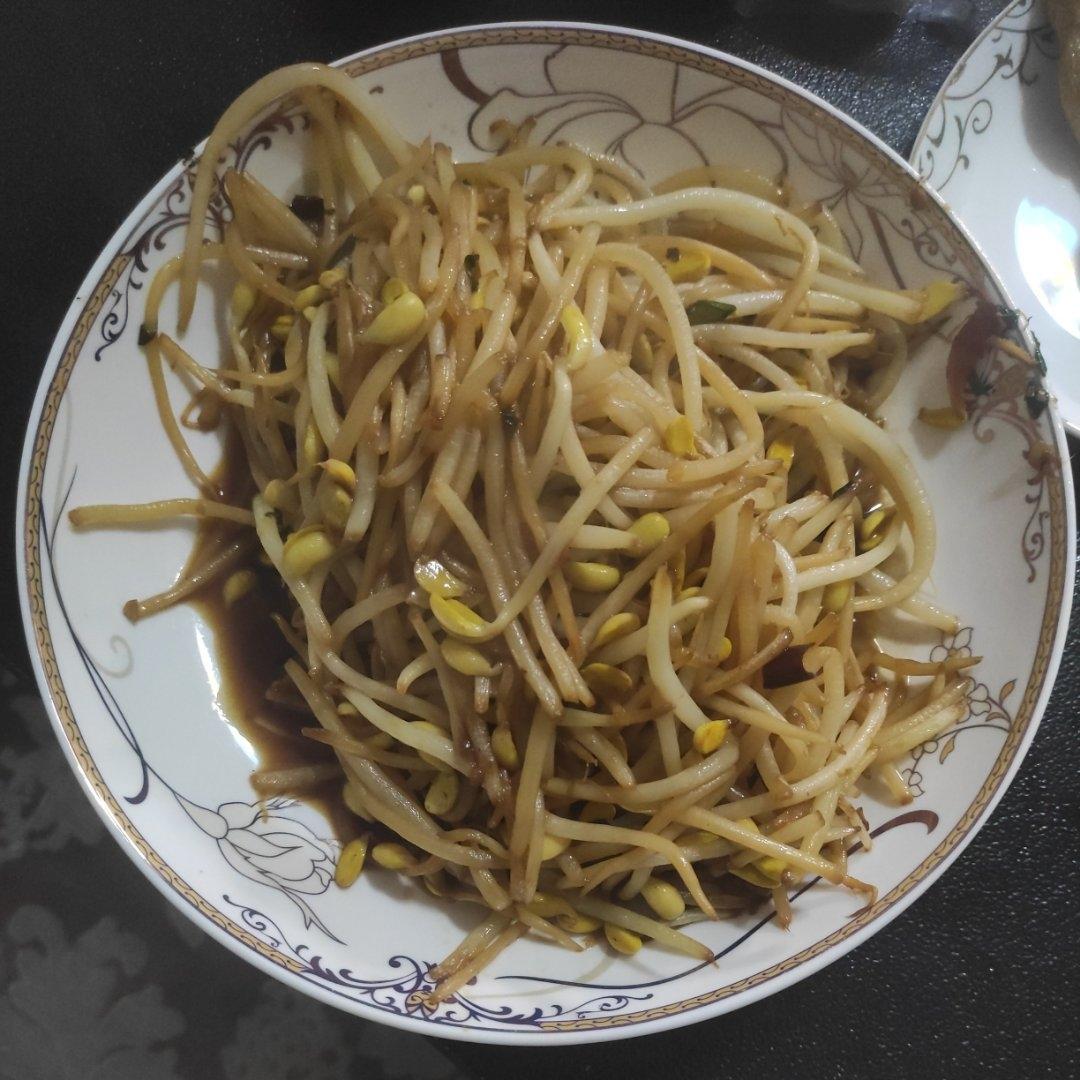 素炒豆芽（东北版）