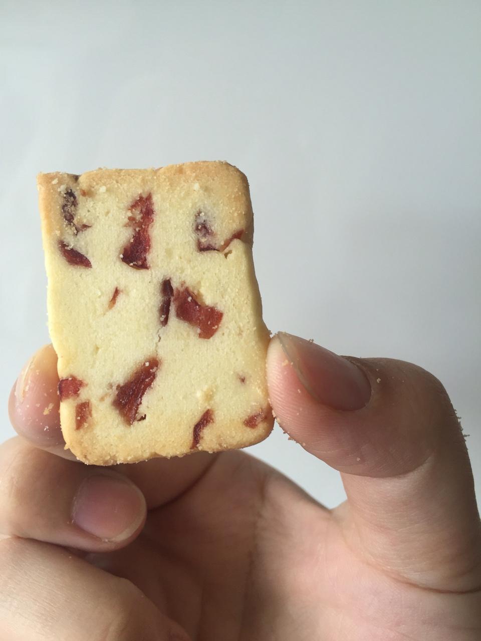低糖少油版蔓越莓饼干