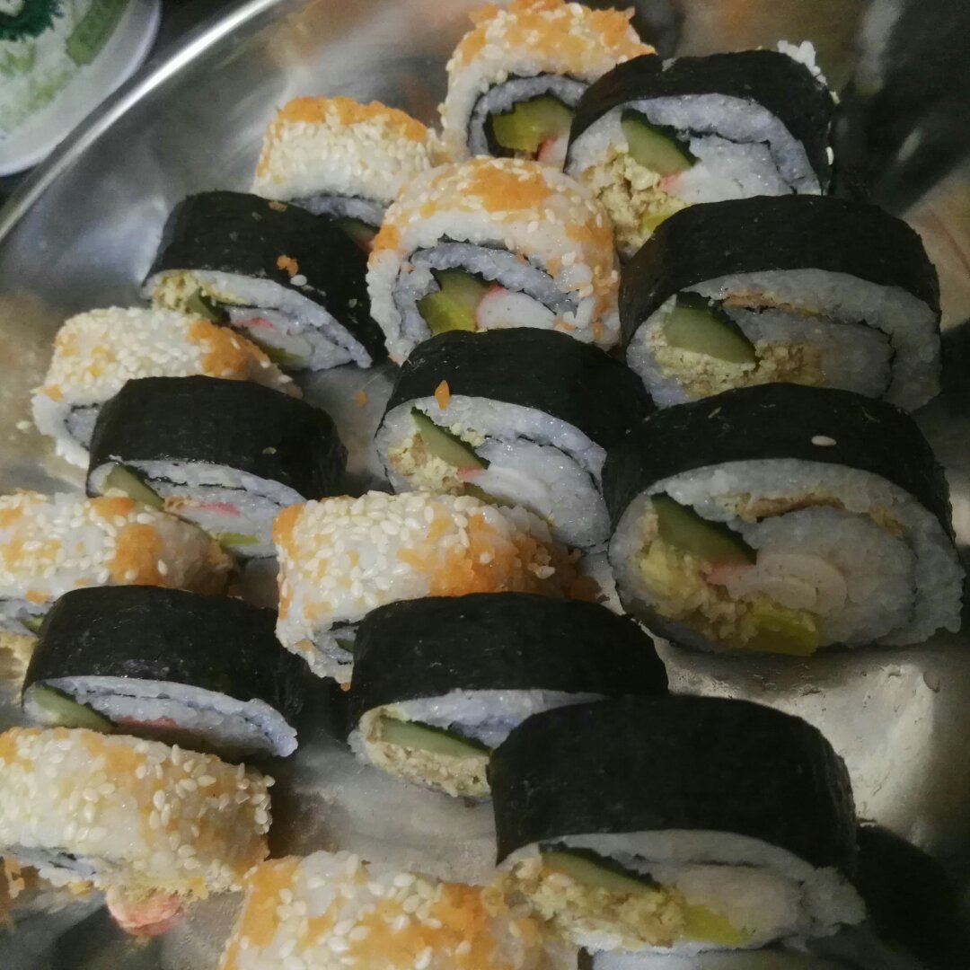 简单寿司/鸡蛋寿司/反转寿司/花样寿司/紫菜包饭
