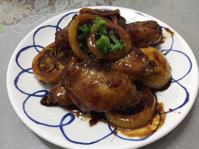 柠檬鸡翼--驰名香港，超简单又好吃