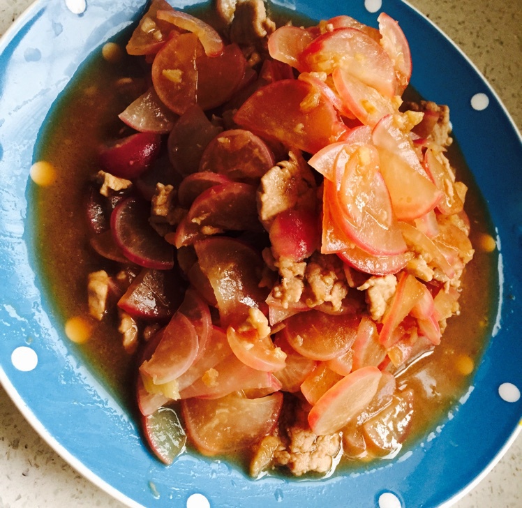 小萝卜炒牛肉片