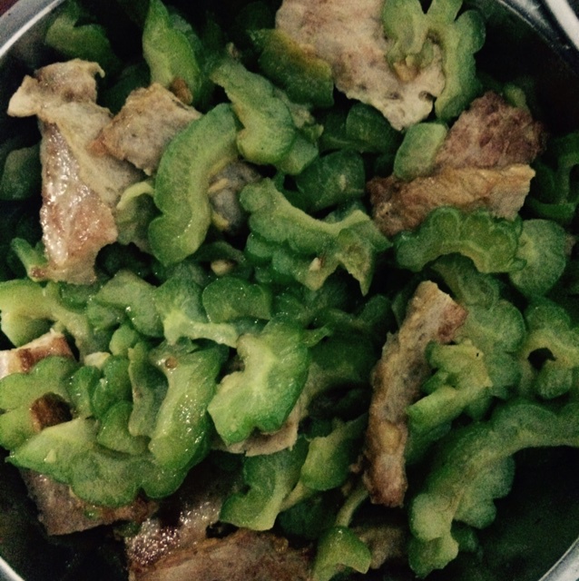 苦瓜炒肉