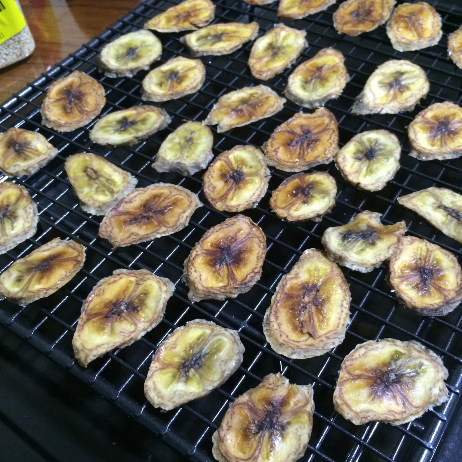 烤香蕉片