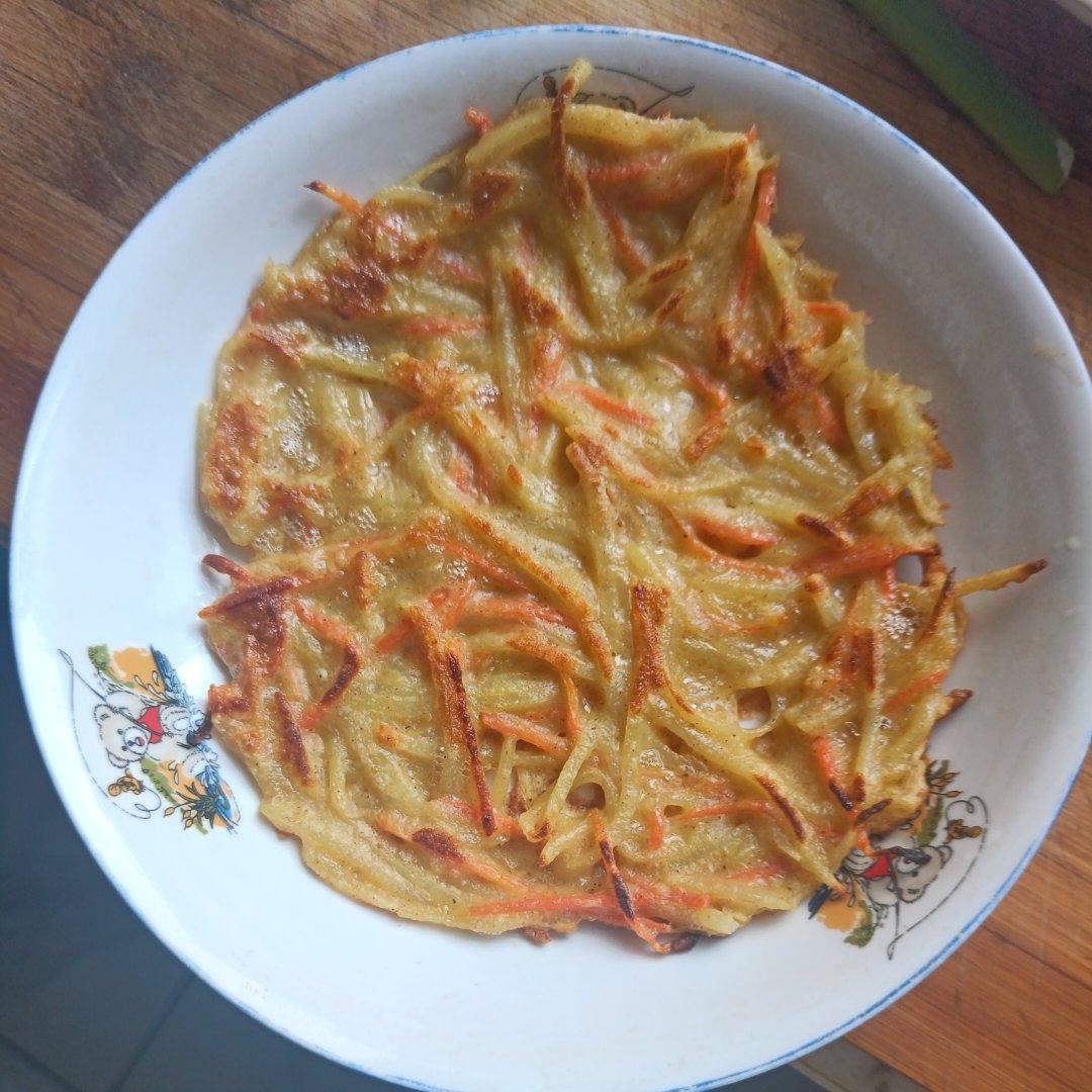 土豆饼(土豆胡萝卜丝饼)