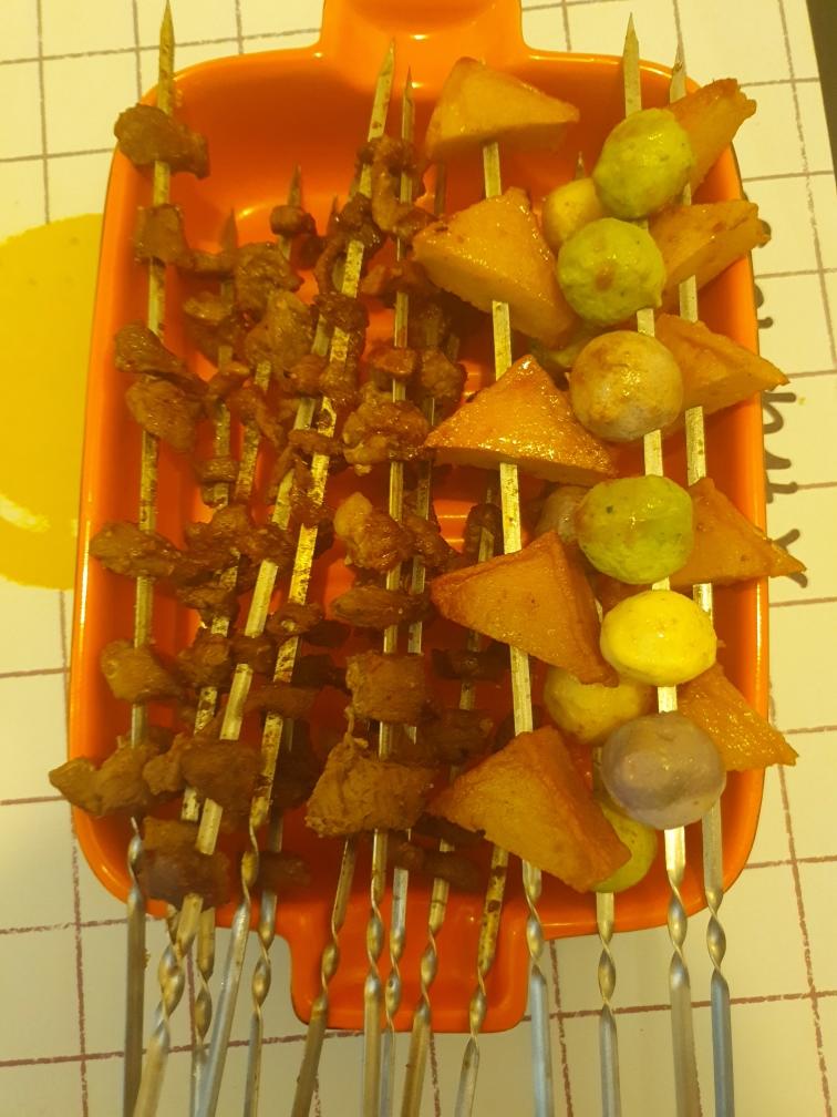 烤牛肉串（加蜂蜜）的做法