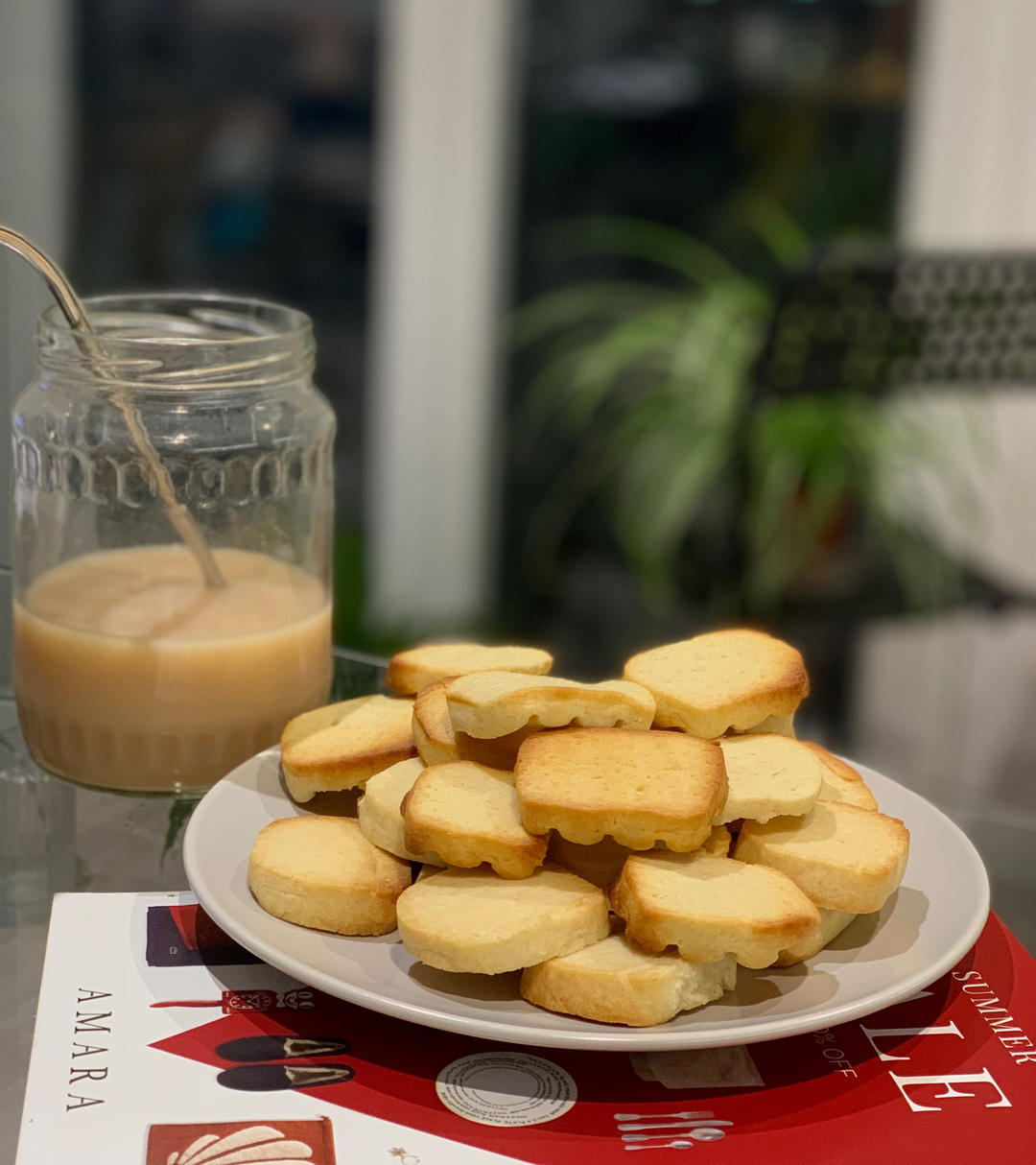 极简风炼奶小饼干