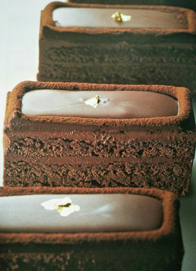 方块巧克力蛋糕（Tranche au chocolat）的做法