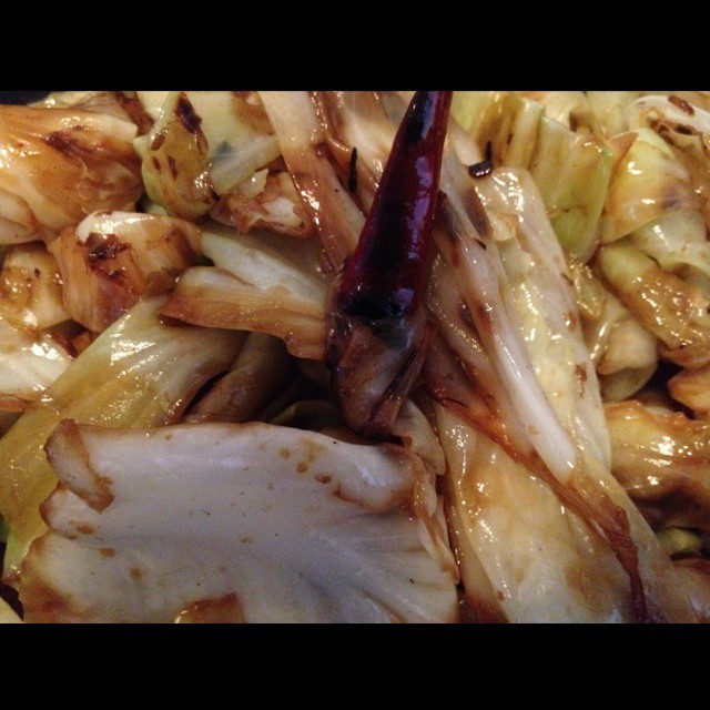 手撕包菜的入味烧法