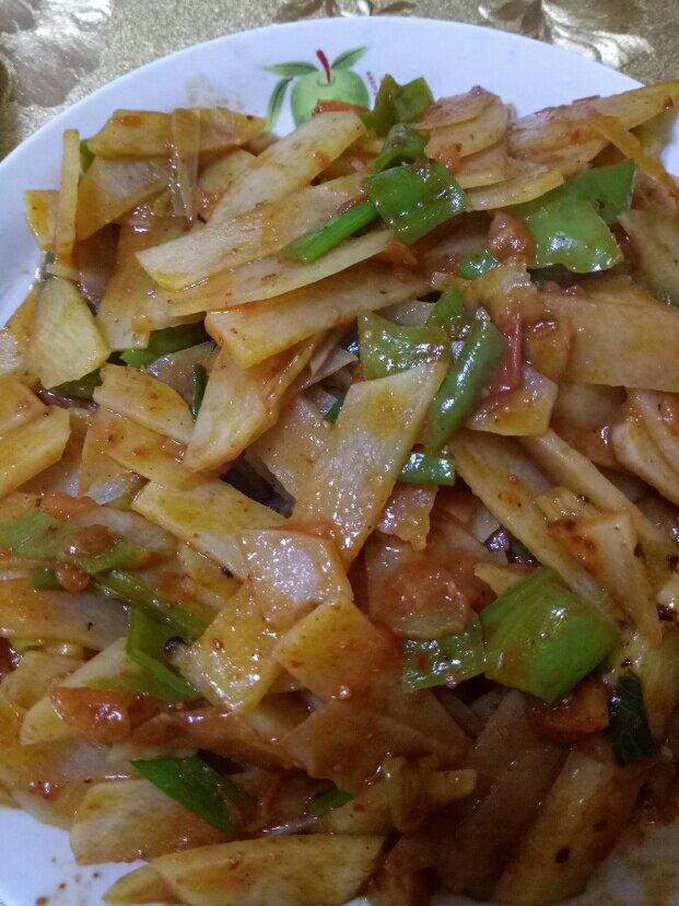 最家常-番茄鸡蛋炒土豆片