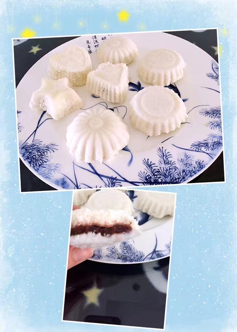 豆沙松糕