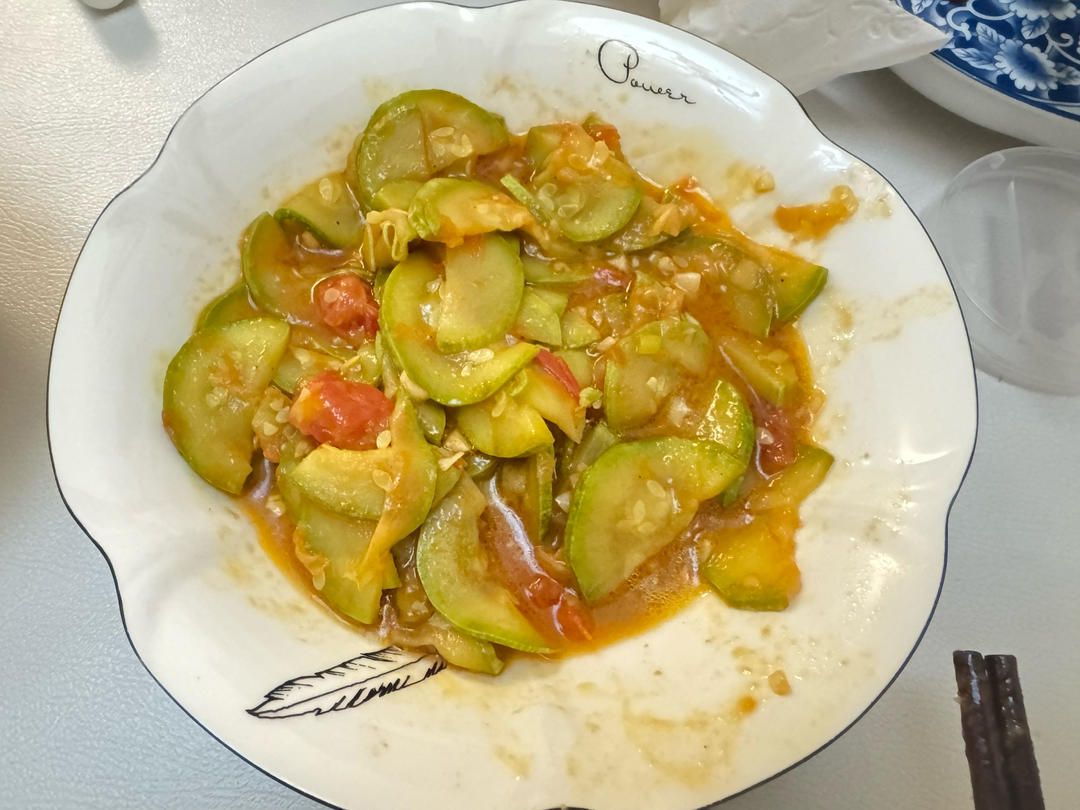 素炒西葫芦的做法
