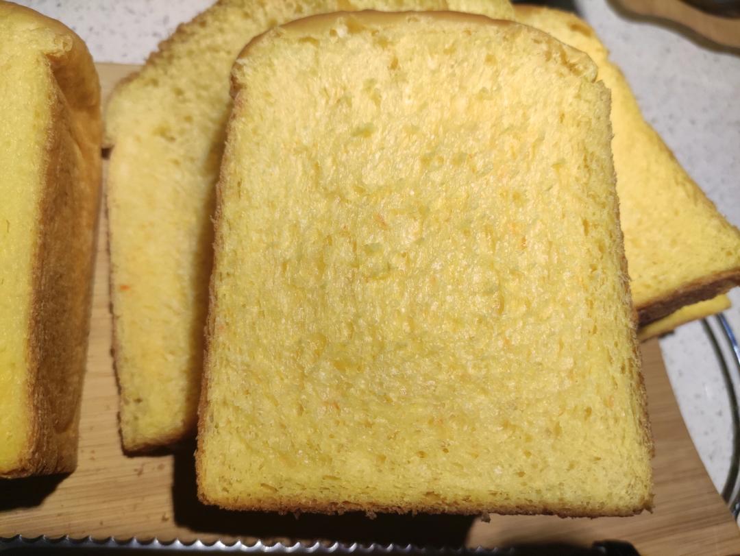 奶香胡萝卜吐司