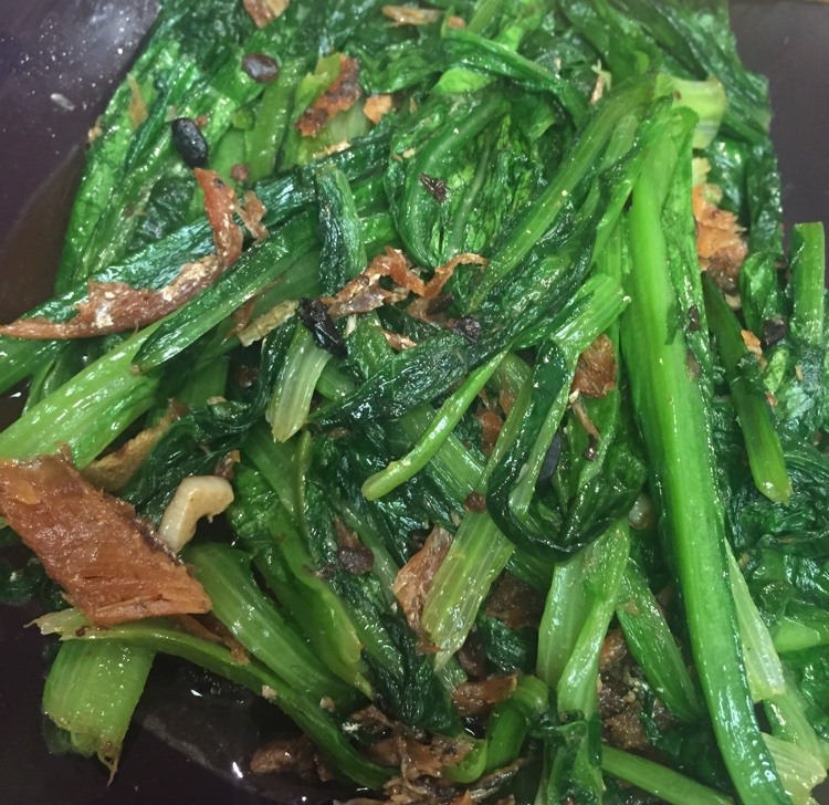 豆豉鲮鱼油麦菜