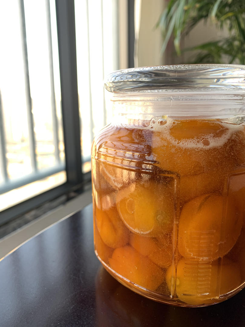 美味的冰糖金桔蜜饯（止咳，化痰，老少皆宜）