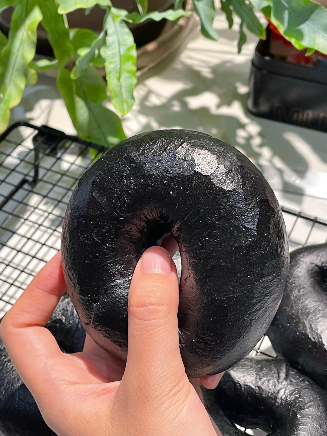 黄金芝士粉/竹炭松软型贝果