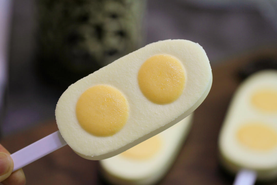 治愈强迫症的双黄蛋雪糕的做法