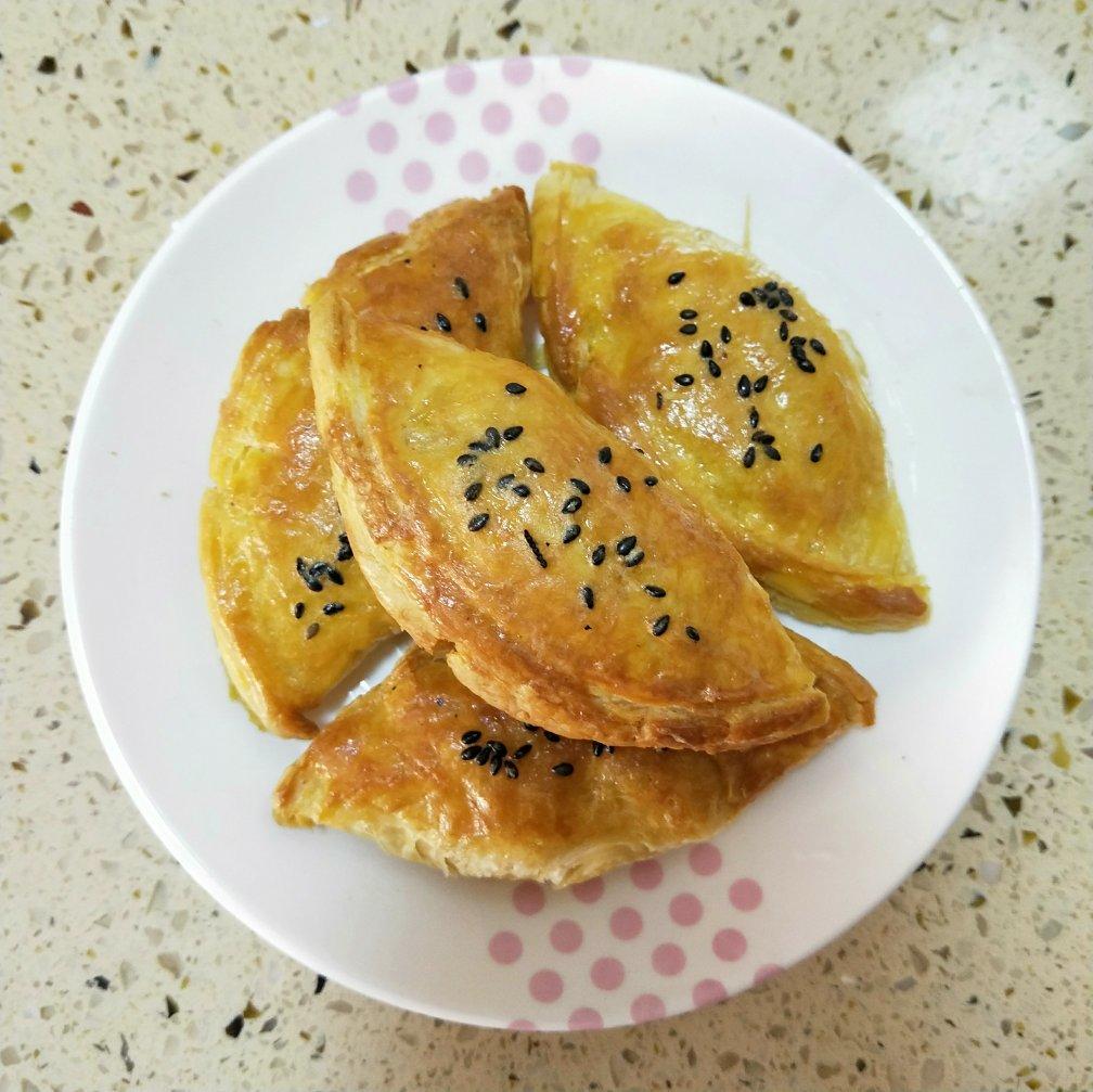 简易香蕉苹果派，香酥可口
