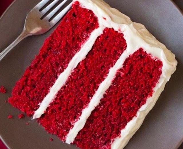 美腻红丝绒戚风蛋糕-八寸的做法