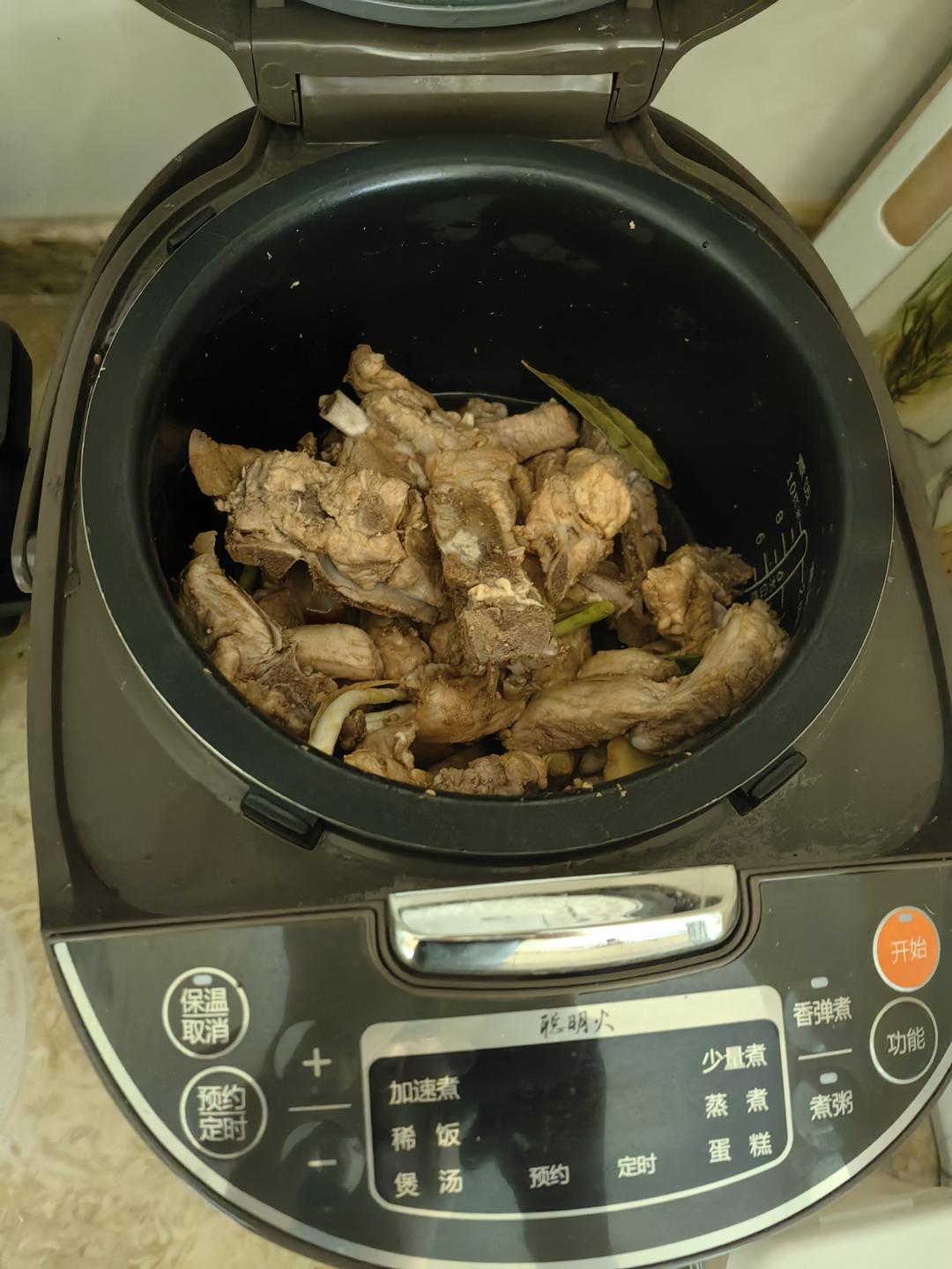 电饭锅红烧排骨