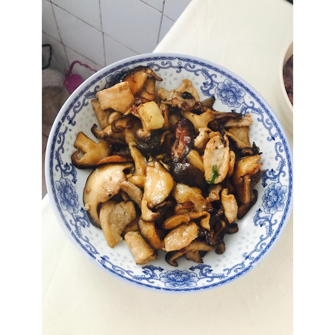 香菇炒肉