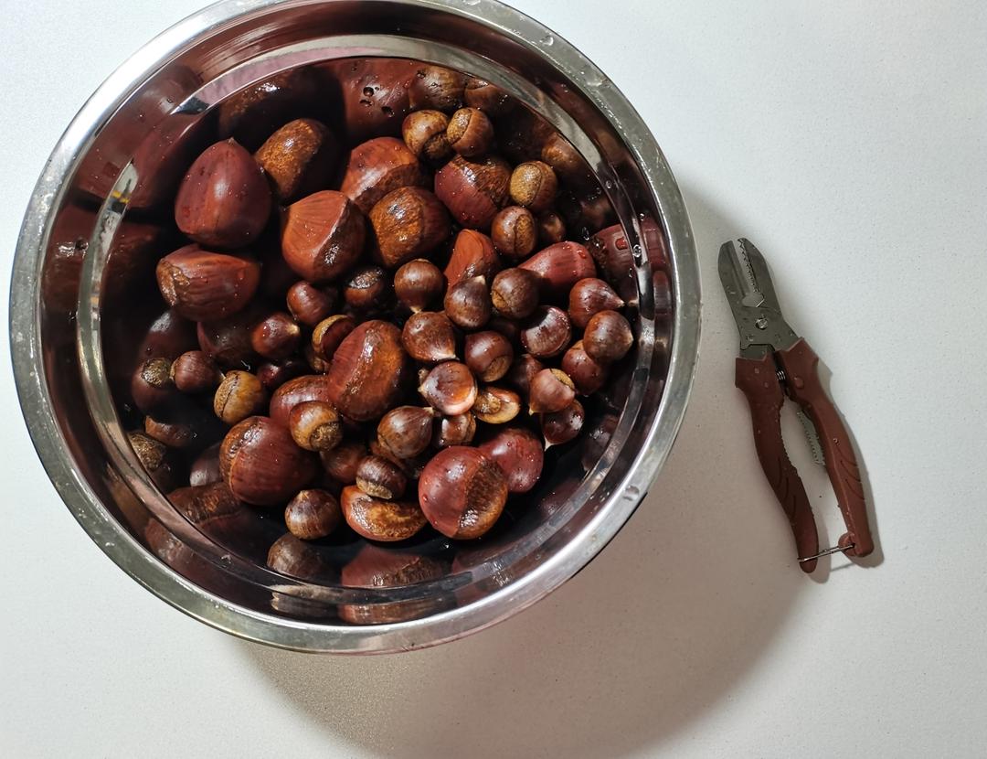 蒸板栗