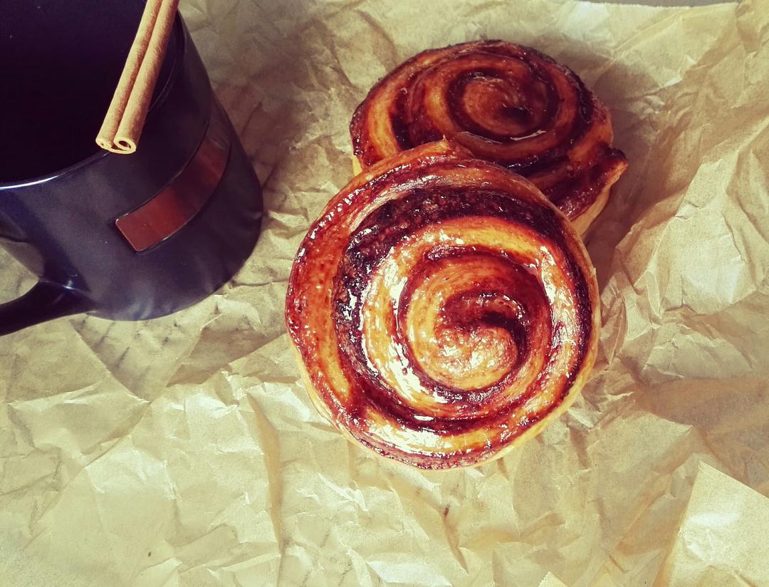 布里欧修肉桂卷 Brioche Cinnamon Rolls