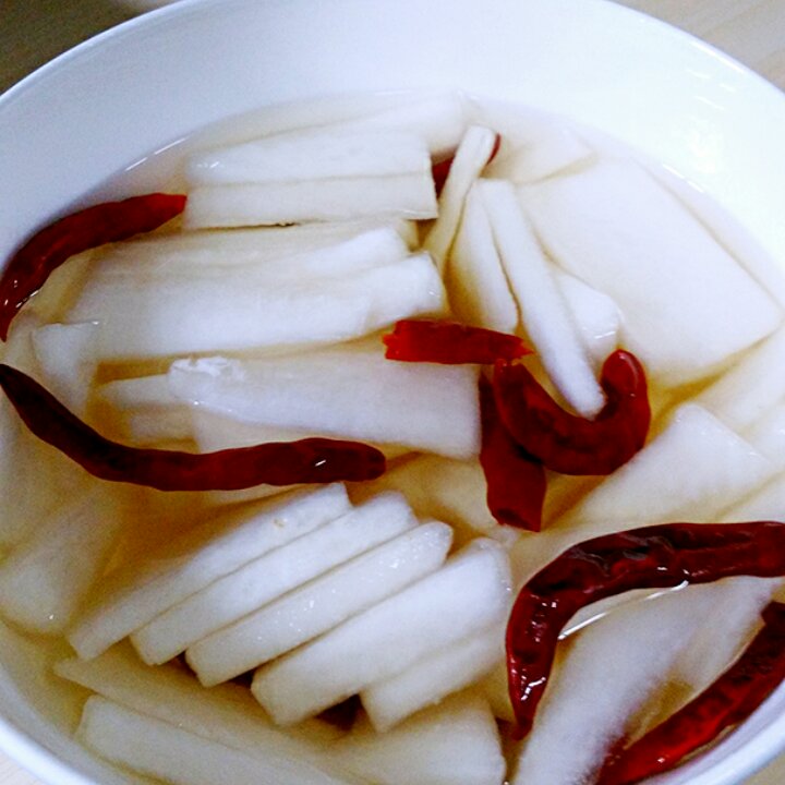 酸甜脆爽腌萝卜