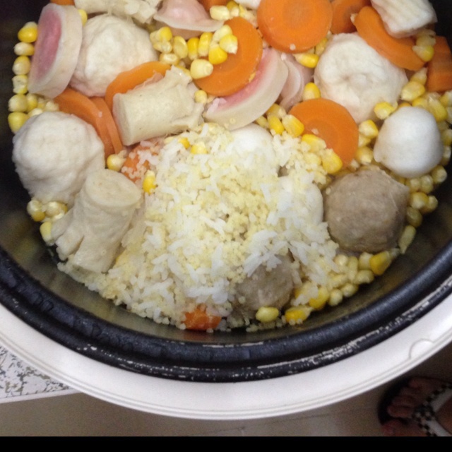 懒人快手电饭煲版大杂烩饭