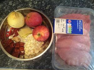 止咳汤-苹果雪梨瘦肉汤的做法 步骤1