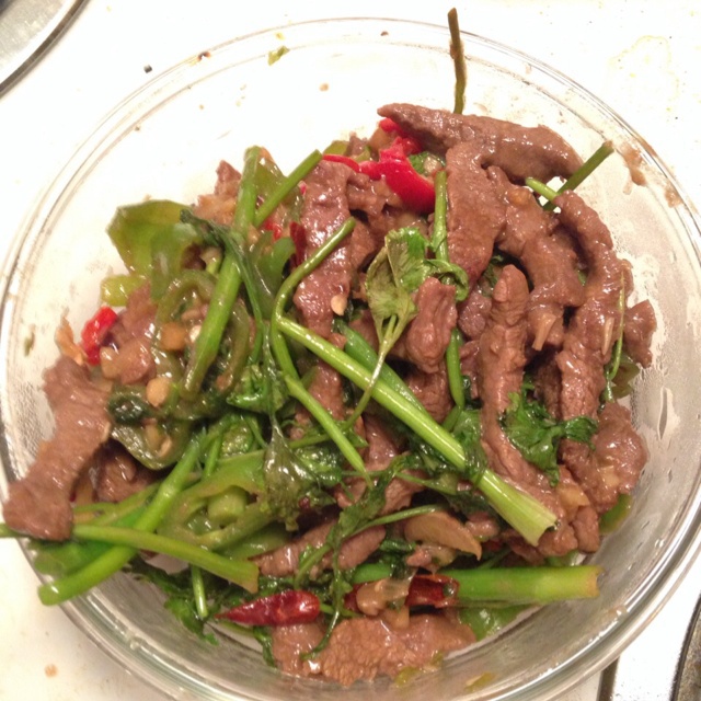 小炒牛肉