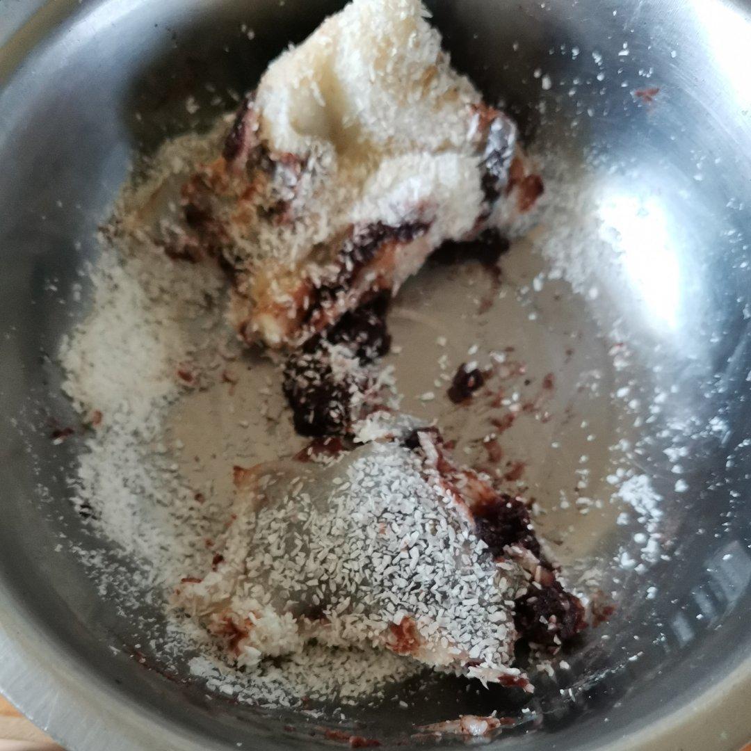 快手懒人免揉糯米红豆饼 无需揉面 包馅的糯米饼 超薄皮 消耗红豆沙 玉子烧厚蛋烧锅不粘锅平底锅妙用