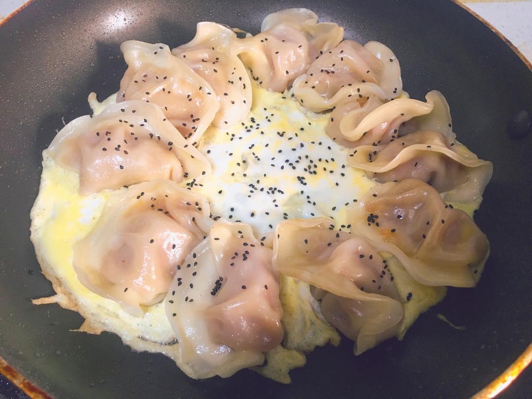 懒人快手抱蛋煎饺