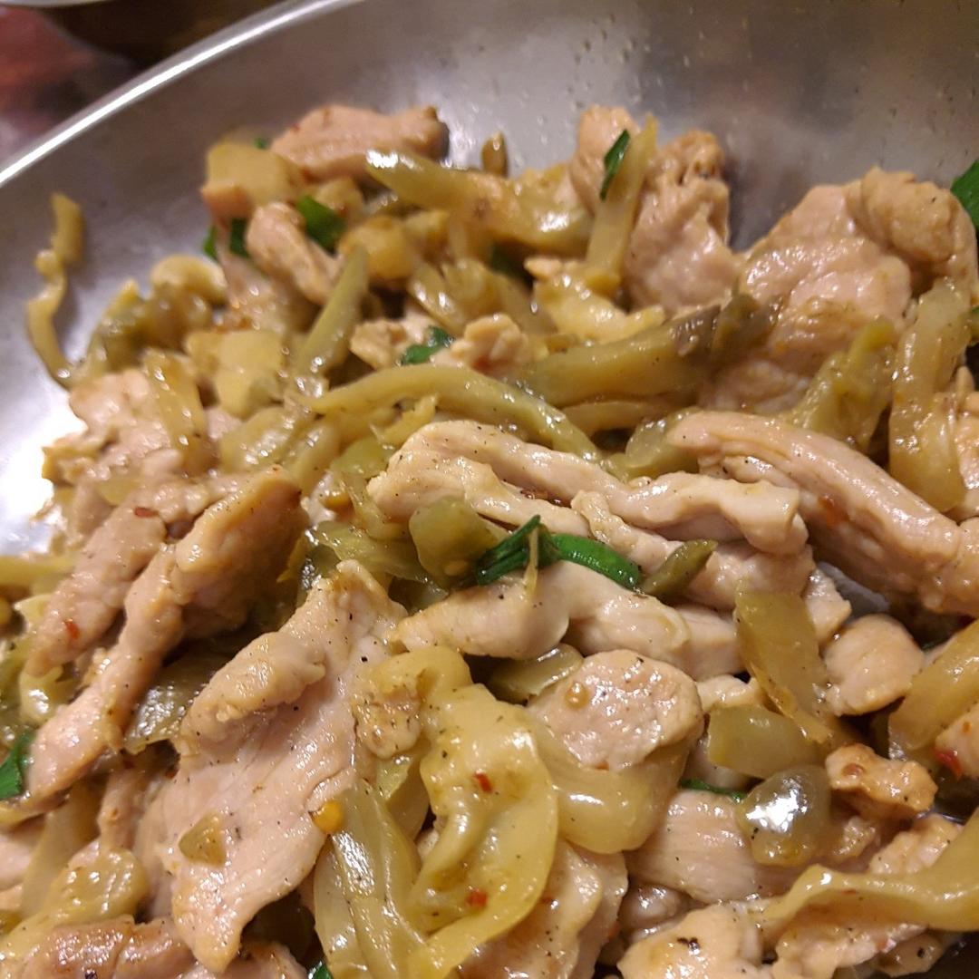 榨菜肉丝