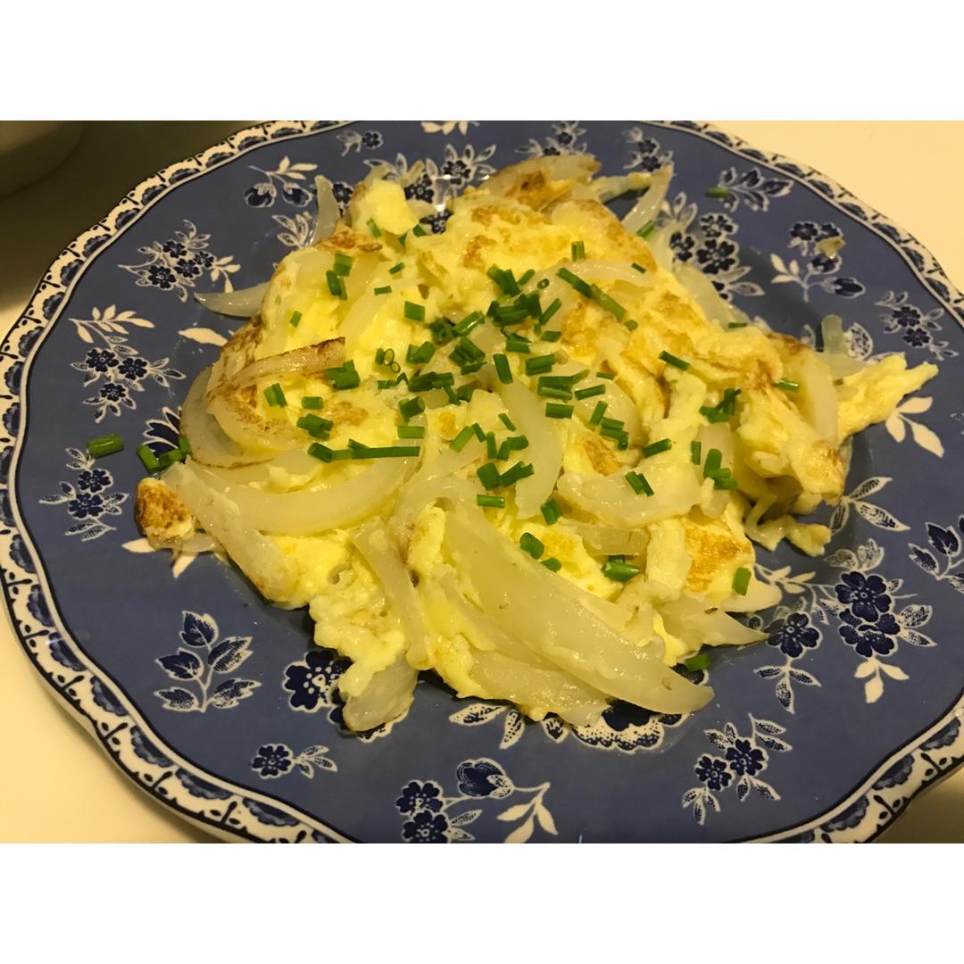 洋葱炒蛋