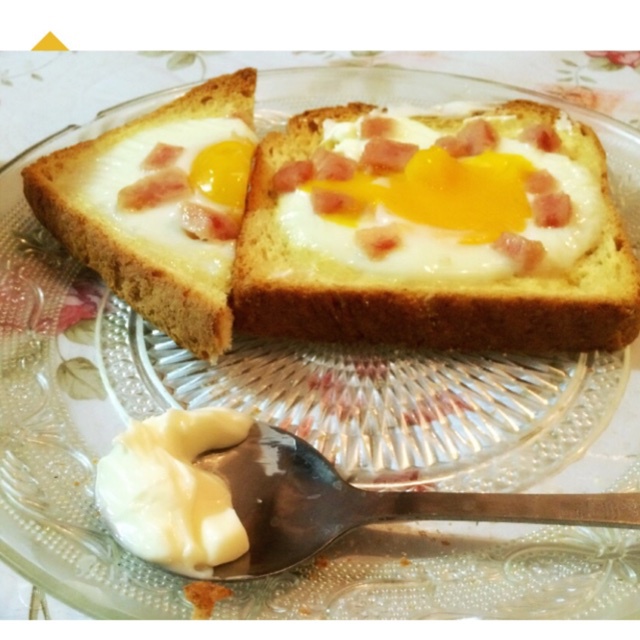 营养吐司鸡蛋片