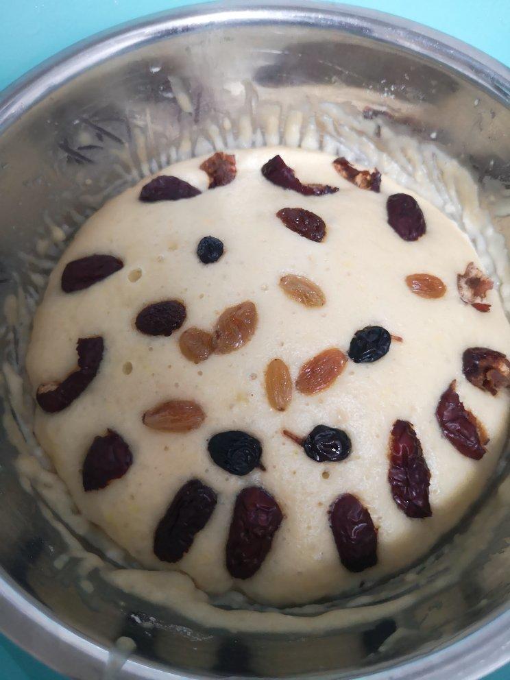 红枣红糖发糕      6寸版     简单好吃非常适合新手