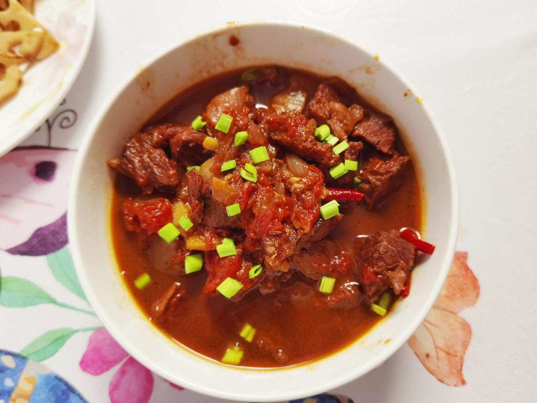 番茄炖牛腩
