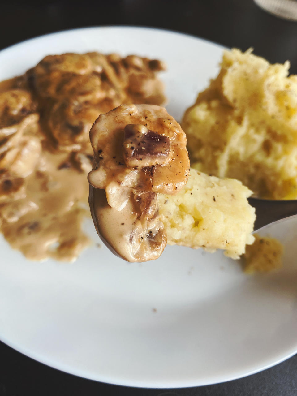 丝滑奶油蘑菇鸡