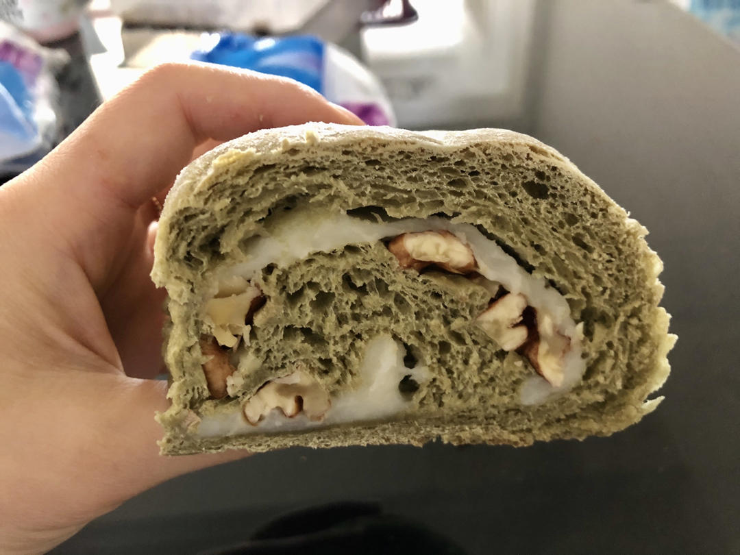 抹茶麻薯软欧