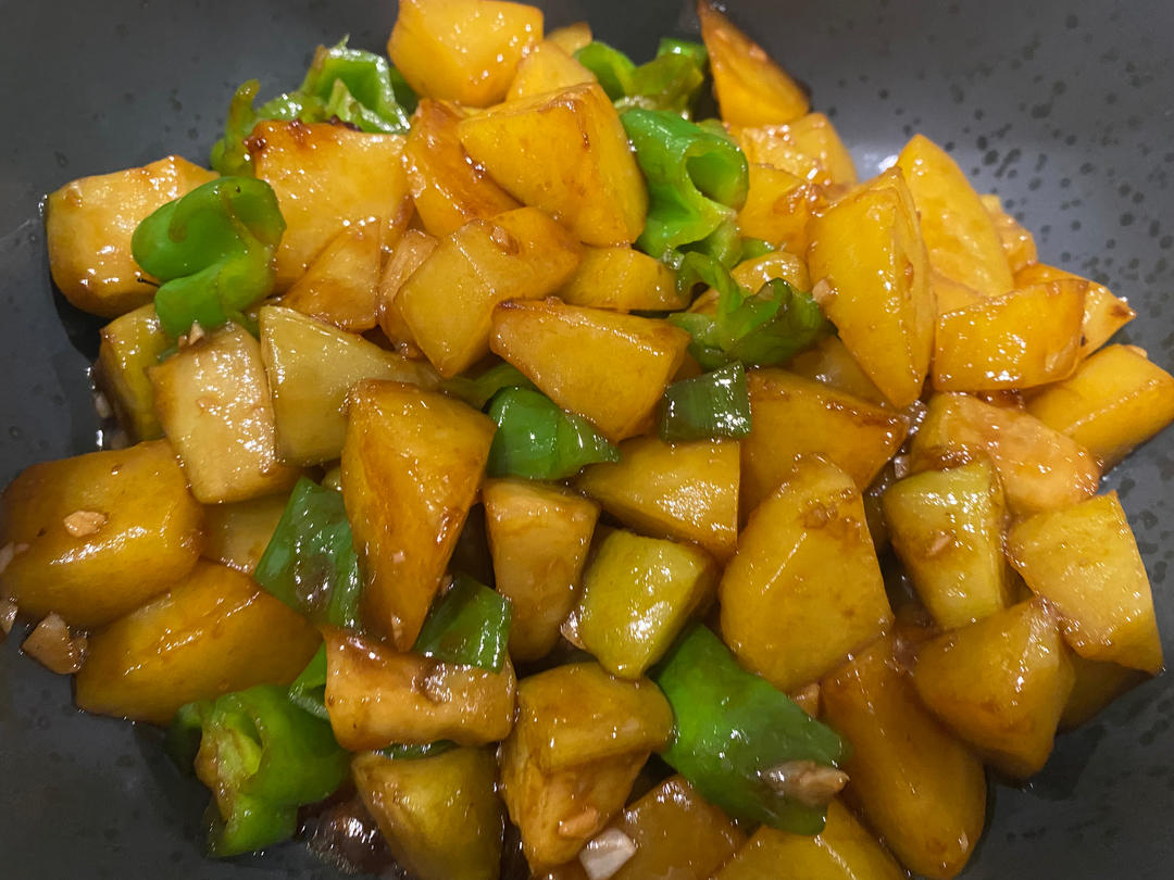 超级下饭的地三鲜