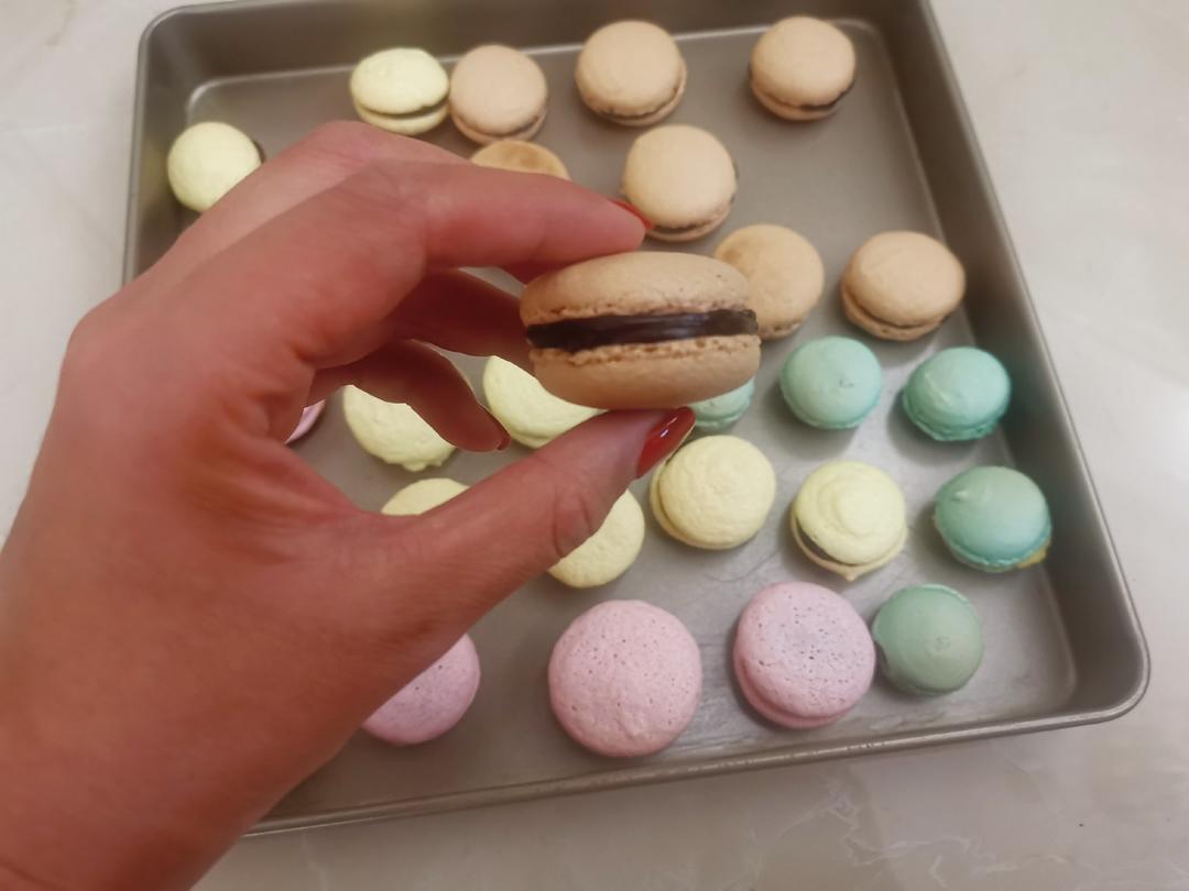 马卡龙夹馅——巧克力甘纳许