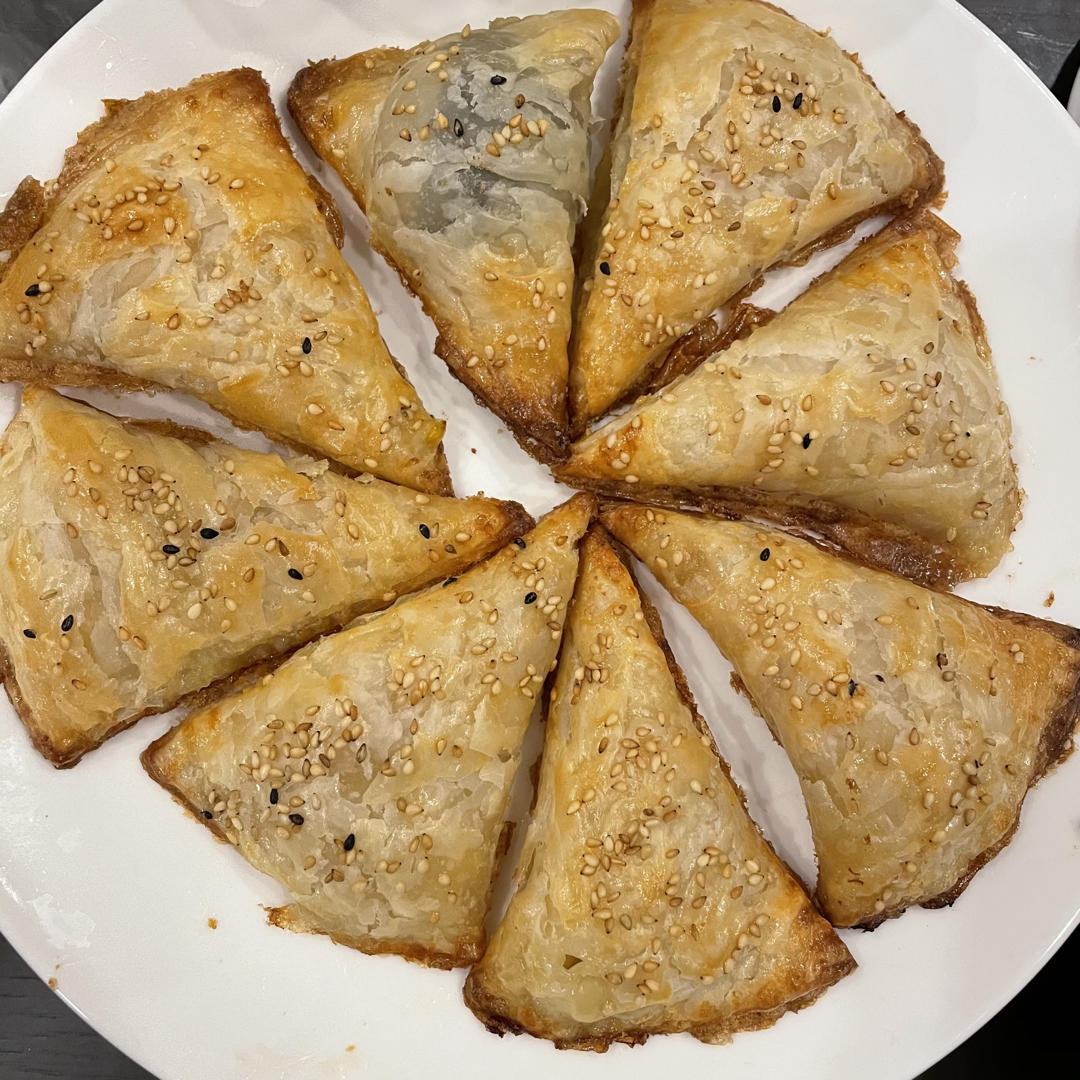 无需揉面❗️懒人版香酥苹果派❗️外酥里嫩